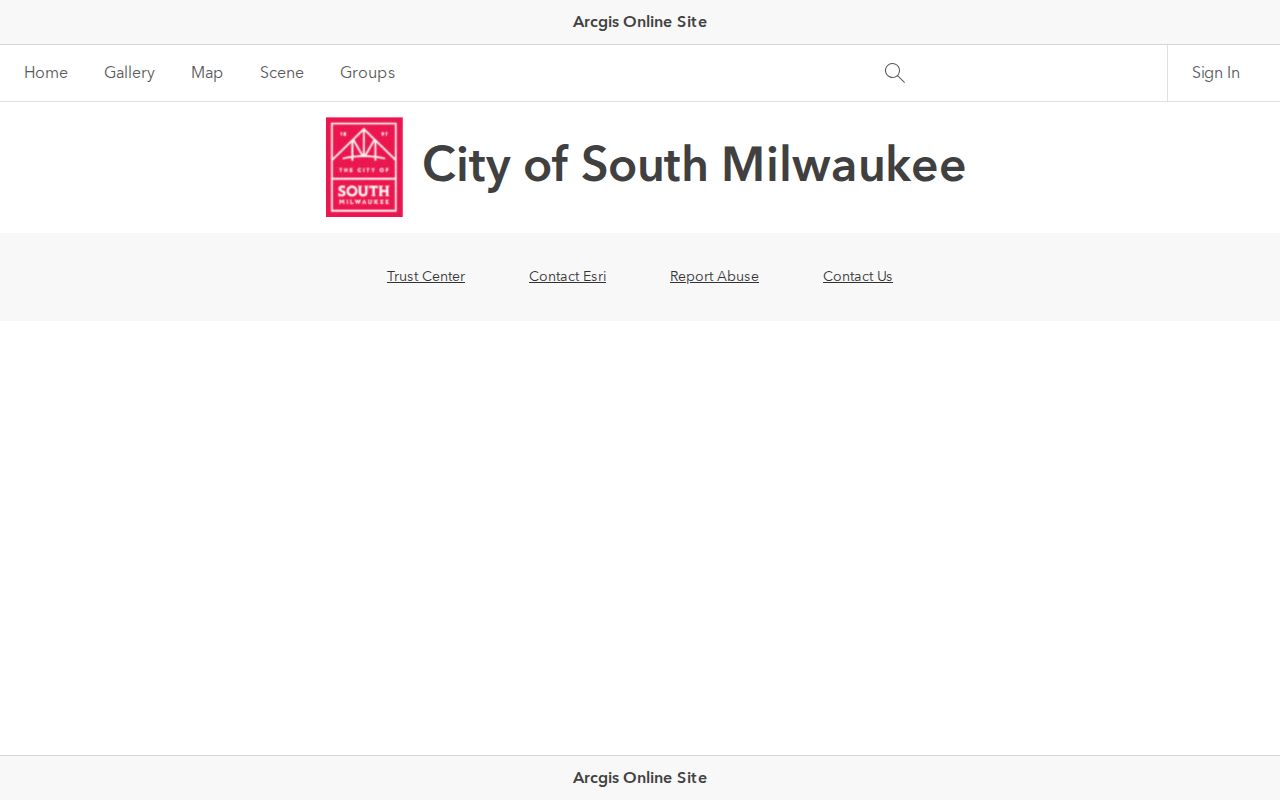 South Milwaukee neighbors ArcGIS parcel portal